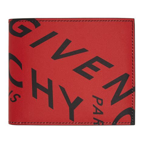 givenchy red wallet|givenchy 4g wallet.